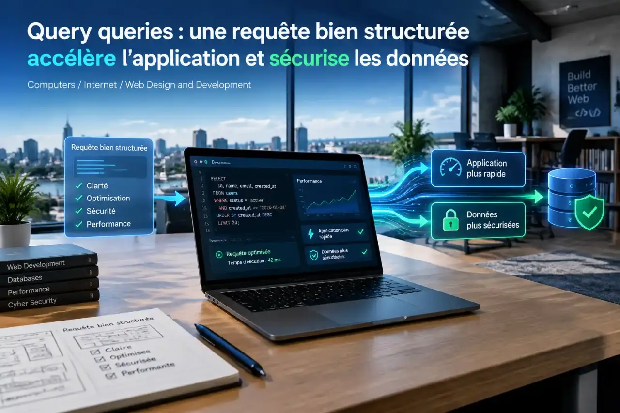 Query queries : une requête bien structurée accélère l’application et sécurise les données